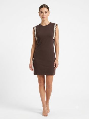 Mocca Lace Dress 